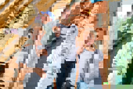 kids wearing white shirt