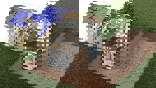 geothermal heating system