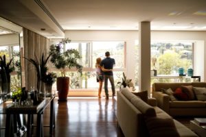 Couple Enjoying Whole Home Ventilation